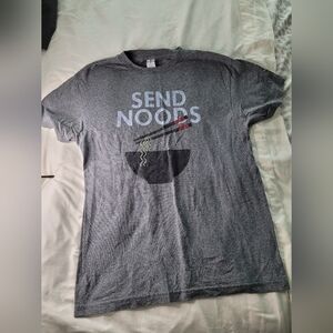 Send Noods Graphic Tee - Charcoal